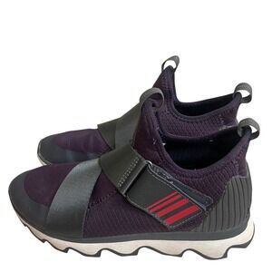 Sorel Kinetic plumb Breakthru Slip On Athletic Shoes Purple Women US 8 Preown